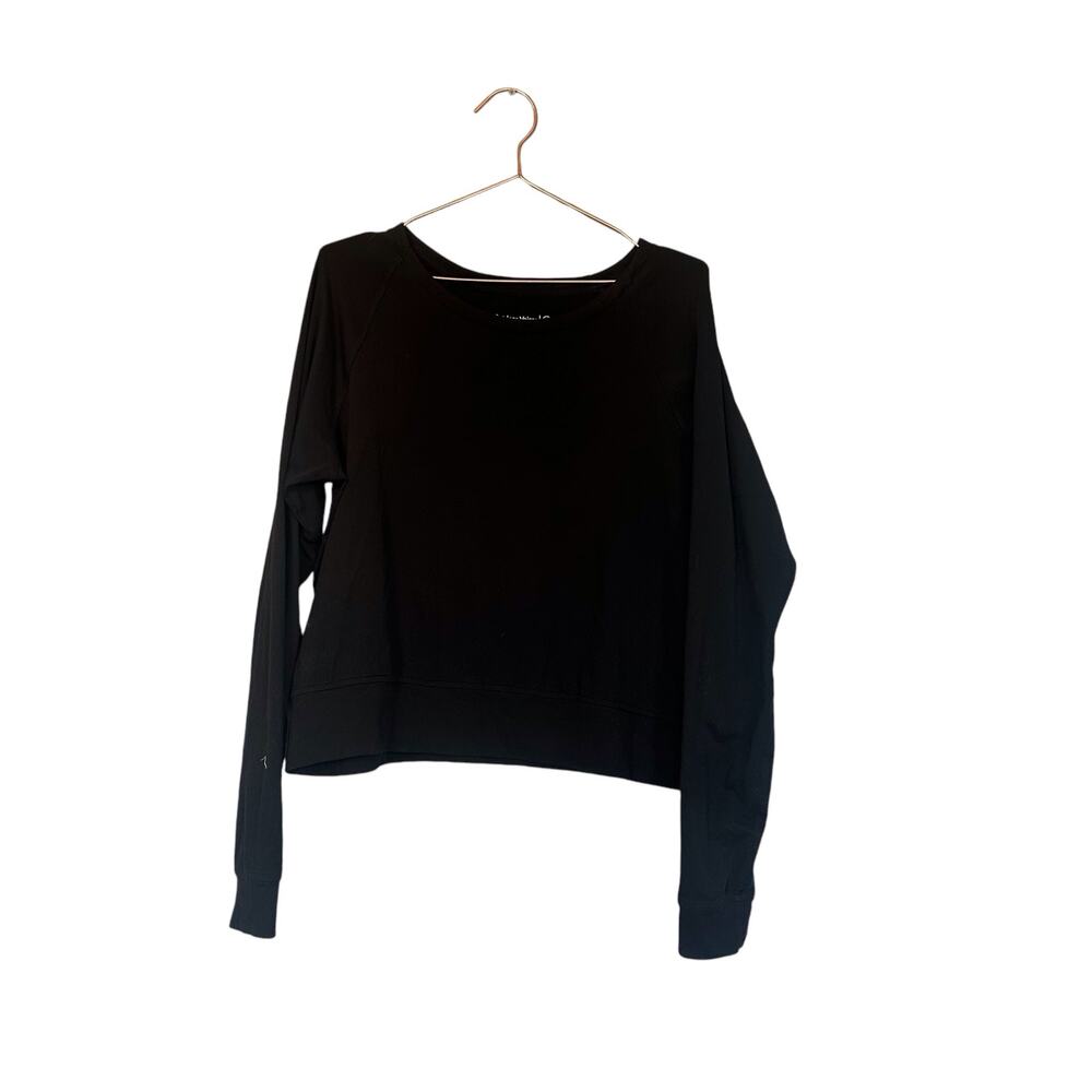 Outdoor Voices Black Long Sleeve Pullover - Size XL